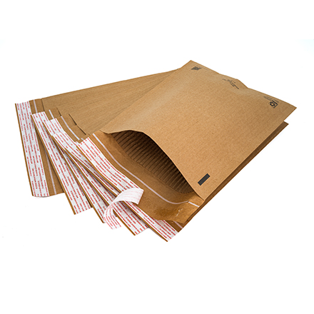 10 <span class='fraction'>1/2</span> x 15 <span class='fraction'>1/4</span>" Ecojacket<span class='rtm'>®</span> Flex - All-Paper Curbside Recyclable Mailers