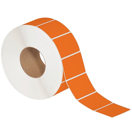 3 x 2" Orange  Thermal Transfer Labels